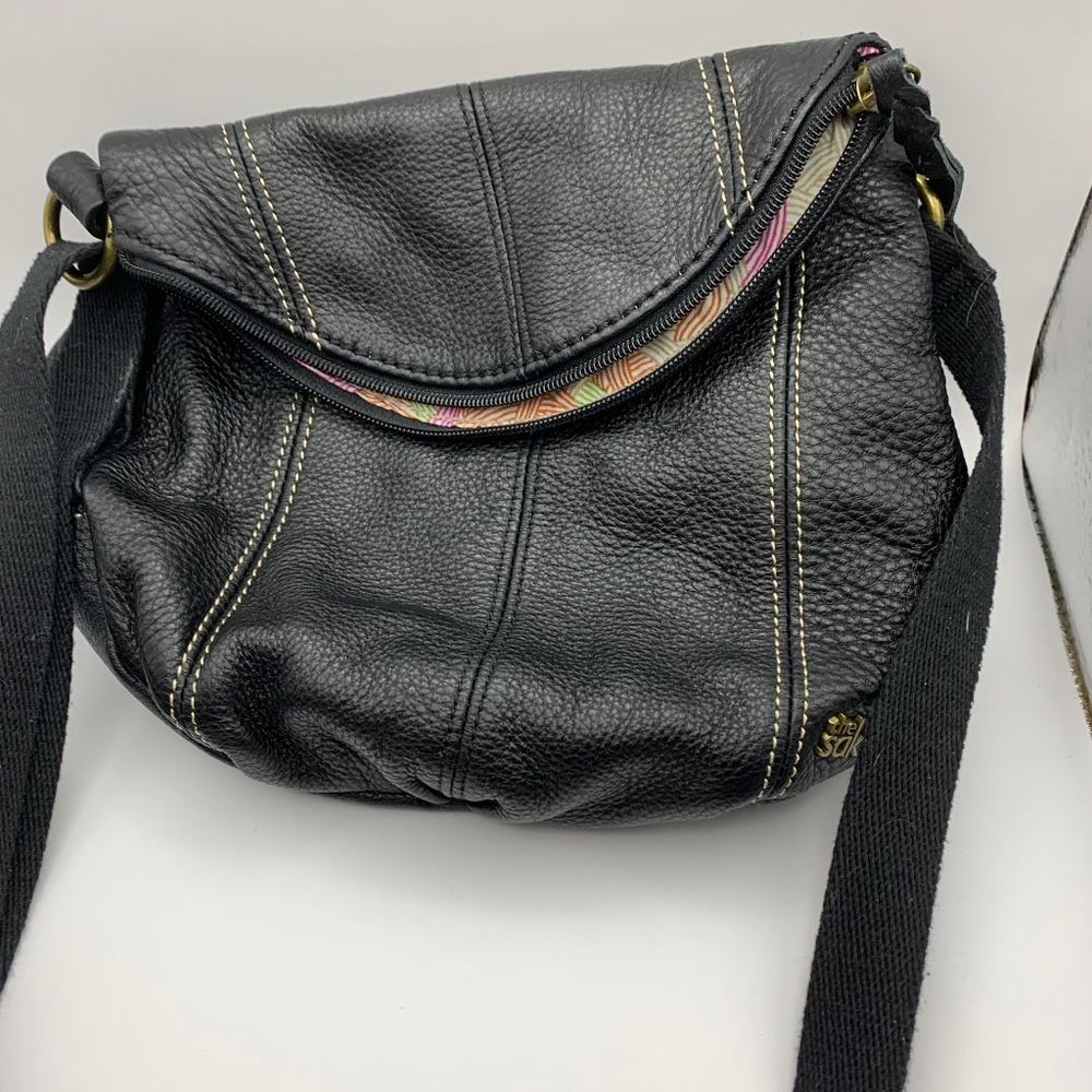 2 POCKET LEATHER BAG